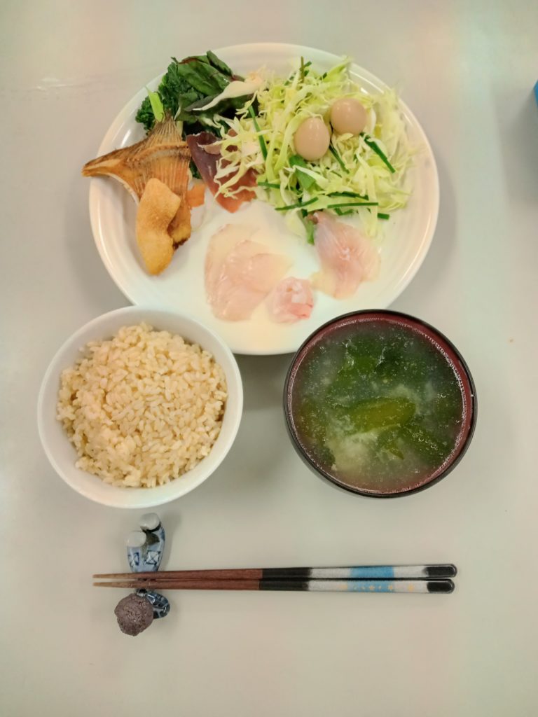 ヒラメのレシピが書けそうなお昼ご飯