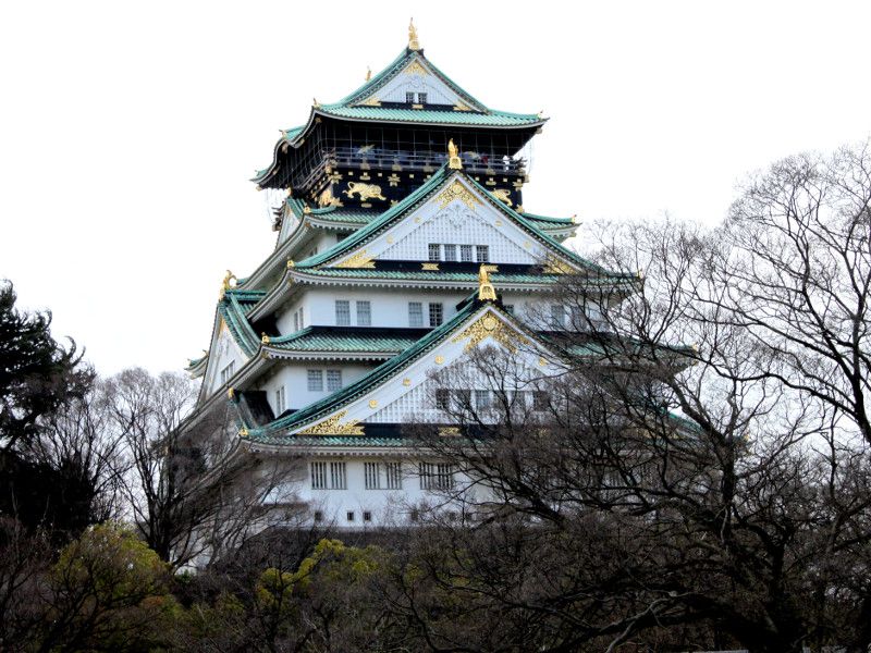 (Osaka castel)