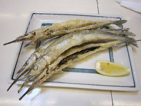 サヨリ（細魚、針魚）