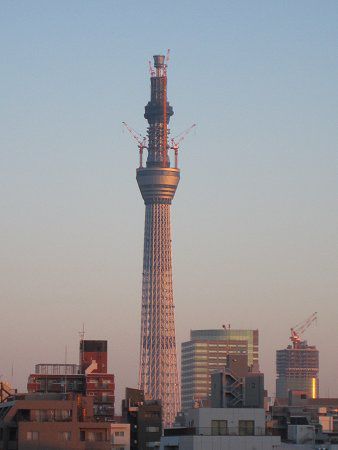 東京スカイツリー(2010年12月18日)