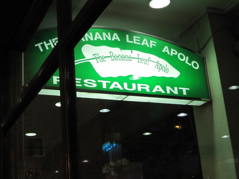 The BANANA LEAF APOLO