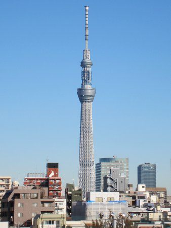 朝日新聞社懸賞　スカイツリー建設中　写真2枚 朝日新聞社懸賞 建設中スカイツリー写真 2枚 （東京スカイツリー