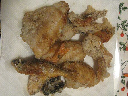 調理姿-竜田揚げ