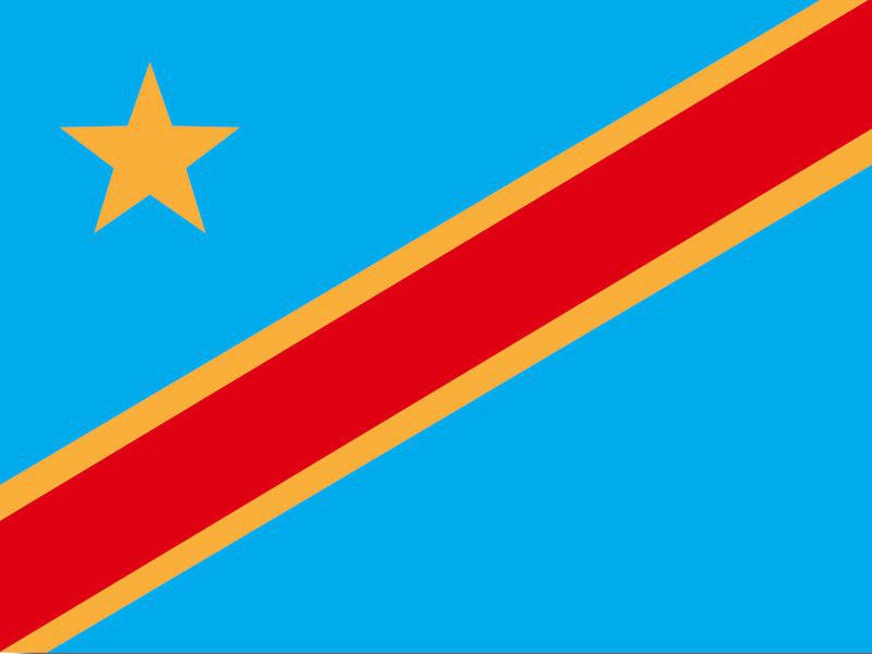 コンゴ民主共和国 Democratic Republic of Congo CD