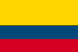 コロンビア共和国 Colombia CO 国旗