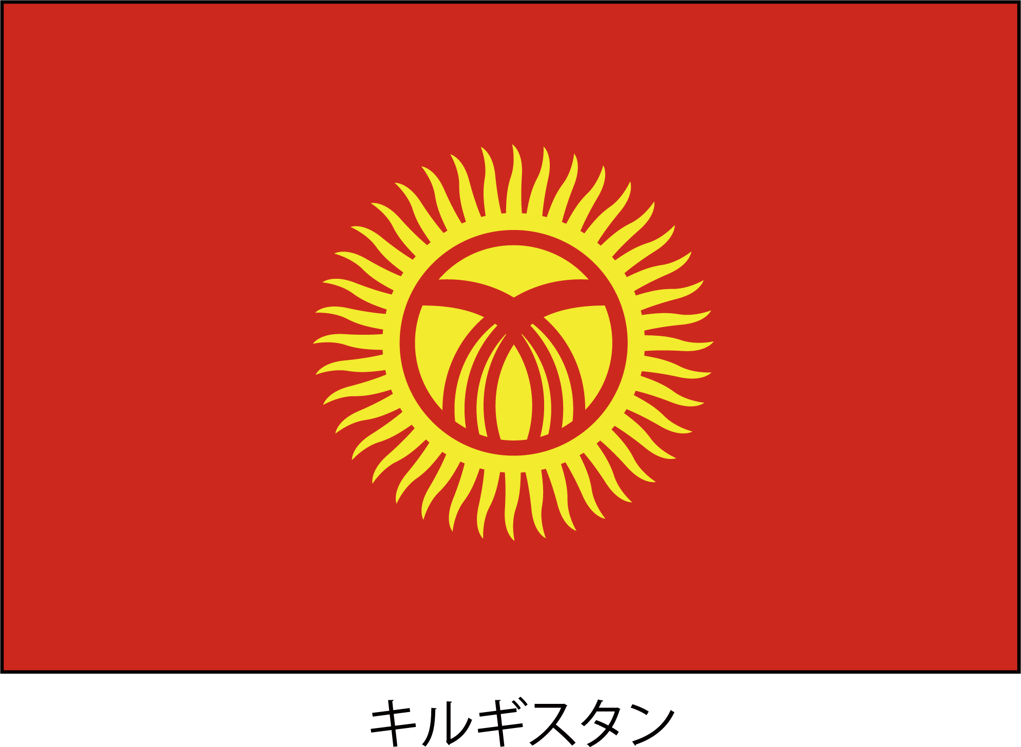 キルギス共和国 Kyrgyzstan KG