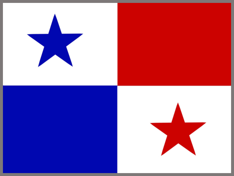 パナマ共和国 Panama PA 国旗