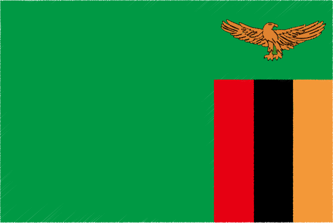 ザンビア共和国 Zambia ZM ブーゲンビレア Bougainvillea