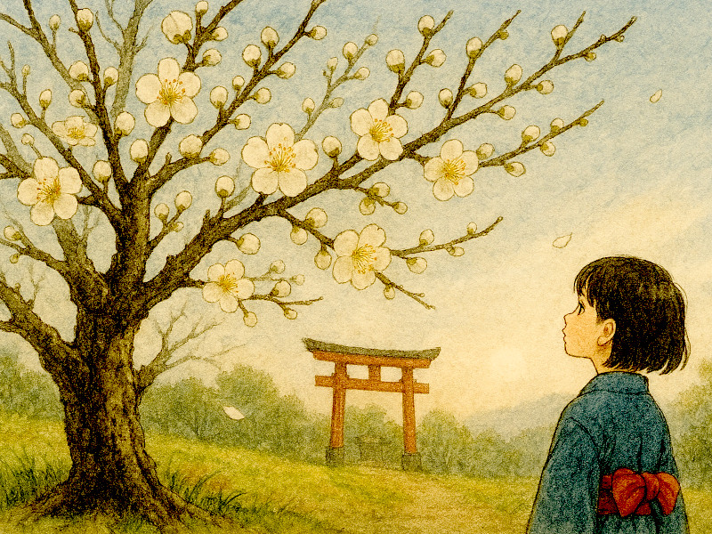 建国記念日のウメ（梅）