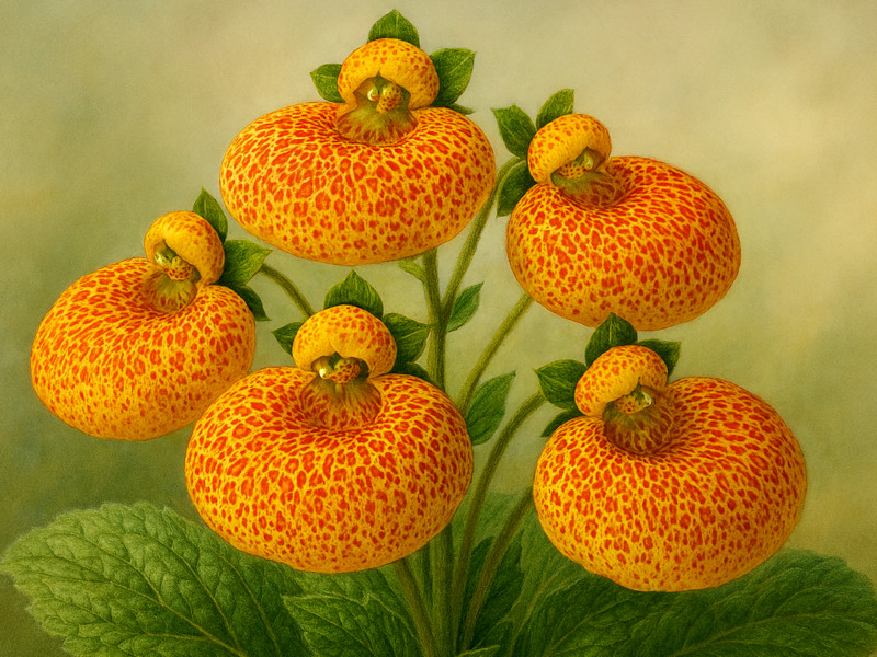 蒲包花（Calceolaria）