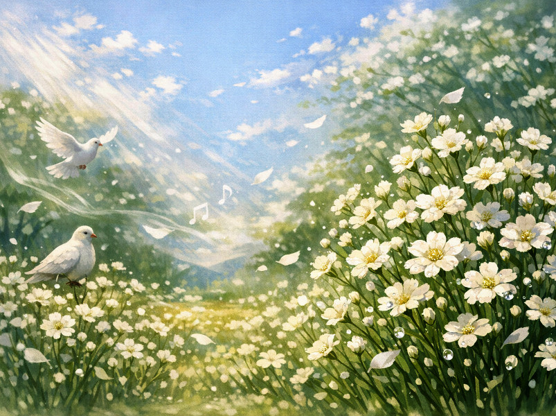 カスミソウ（霞草、学名：Gypsophila spp.）