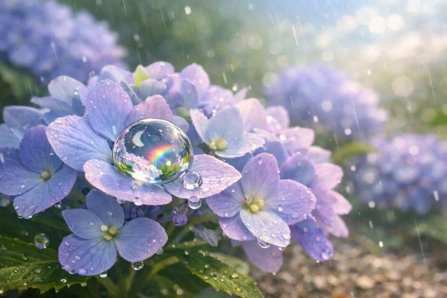 紫陽花