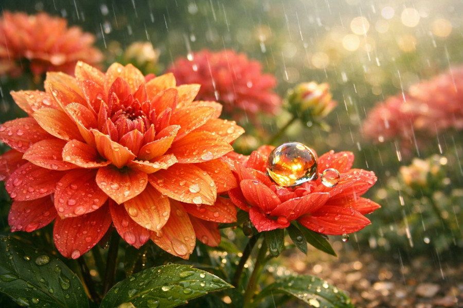 ダリア（Dahlia、学名：Dahlia pinnata）