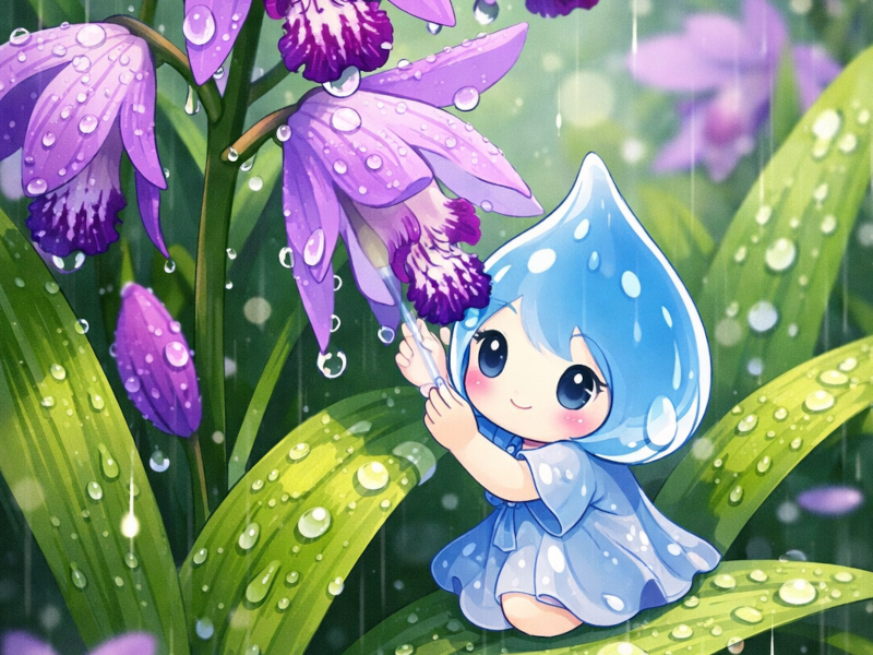 シラン（紫蘭、学名：bletilla striata）
