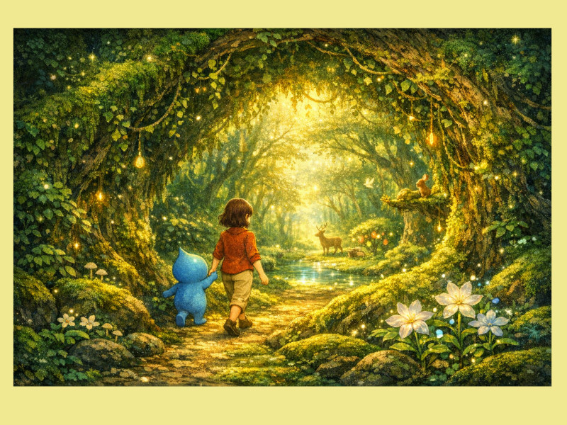 ��7�́F�����ق̐X�̓��������ƁA���Ƃ΂̎�