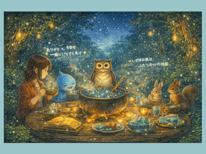 ��9�́F�t�N���E�̗[�H��ƁA���̃X�[�v