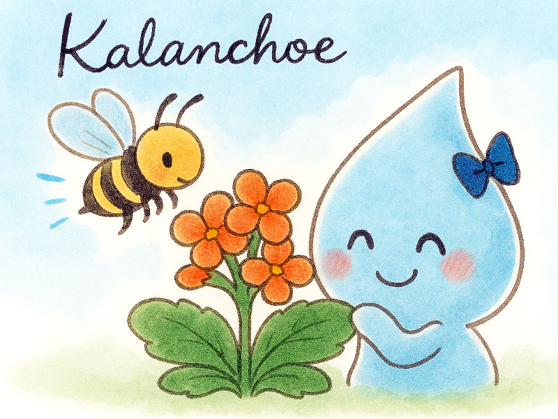 カランコエの蜜のお味は？