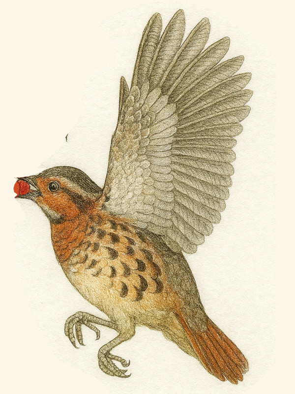 ガマズミとツグミ